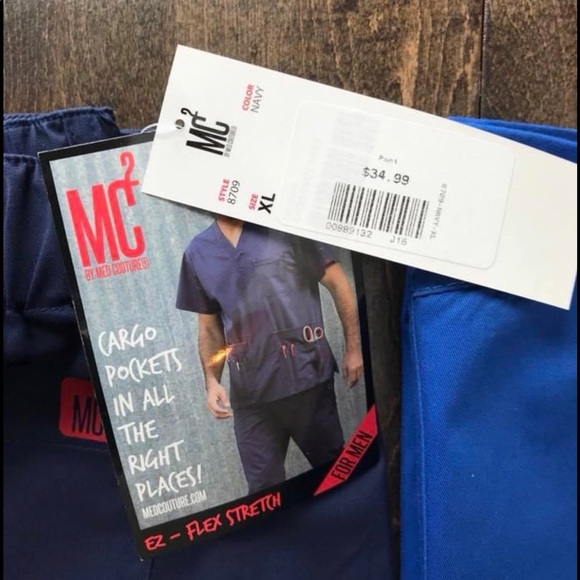 6 Mens Medical Scrubs - Picture 6 of 7